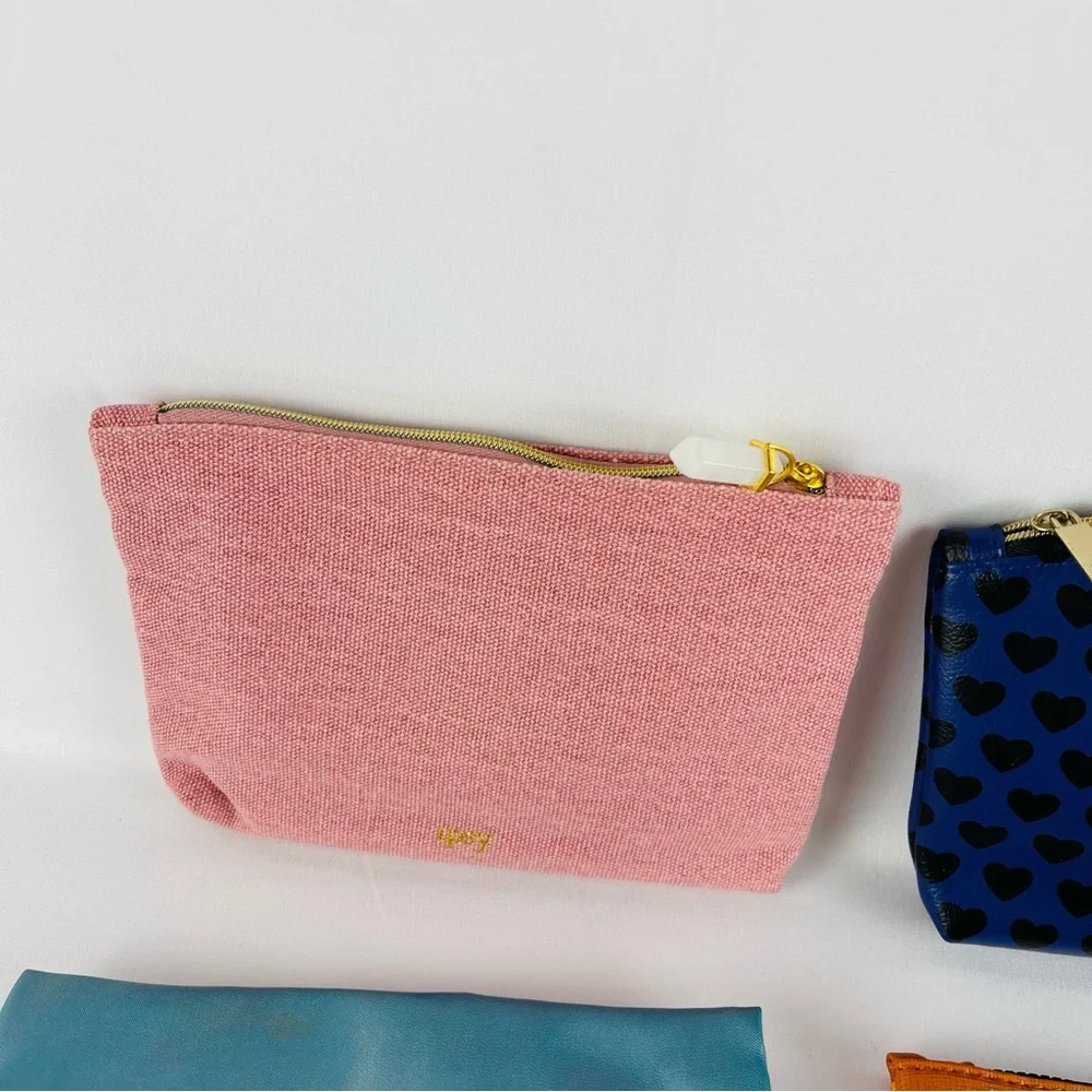 IPSY Makeup Cosmetic Bags Lot of 4 Bags Only. No Cosmetics Included